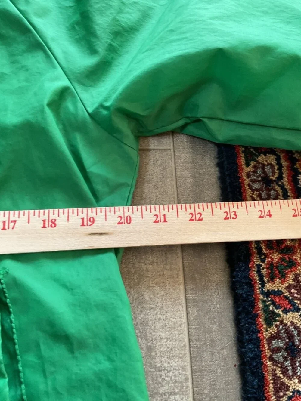 Vintage 1980s Green Satin Trucker Flame Logo Jacket Green Yellow Auburn Sports S